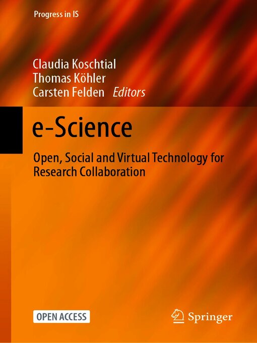 Title details for e-Science by Claudia Koschtial - Available